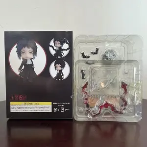 10cm Anime Dogs Figure #1191 Ryunosuke Akutagawa PVC Action Figure Face Changeable Collection  Model Cute Toys For Child