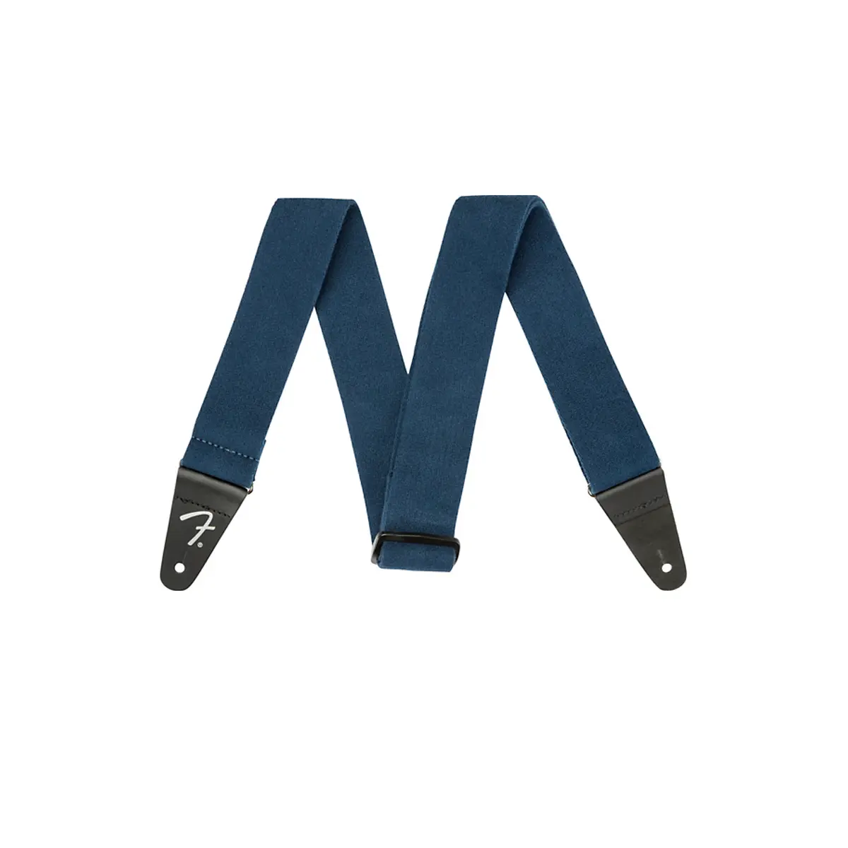 Fender WeighLess 2" Elastic Tweed Guitar Strap,   Lake Placid Blue