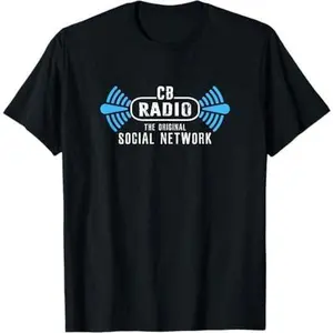 CB Radio Original Social Network HAM Radio Lover Design T-Shirt