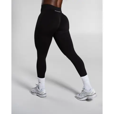 Alphalete Women's Pump Mid Rise Legging - Workout Leggings, 25" Inseam, Seamless, Butt Scrunch, Glute Lifting, High Compression, Tummy Control, Leggings
