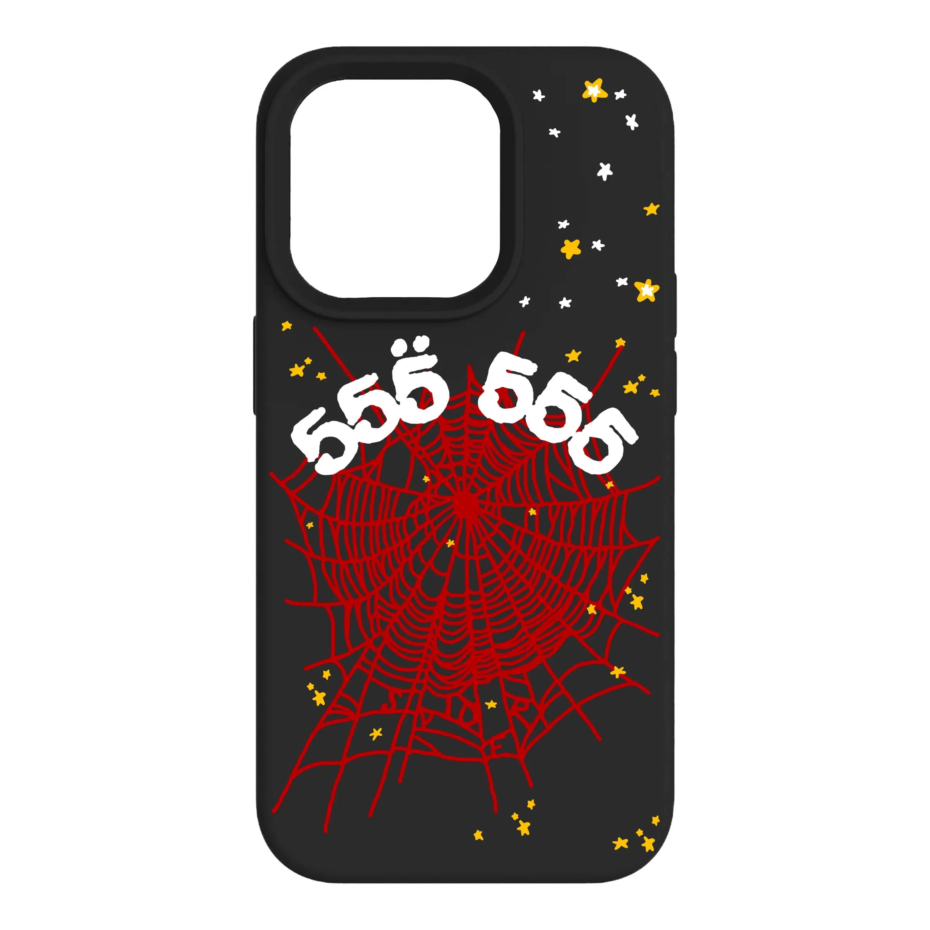 Sp5der black/red Hypebeast Tough Phone Cases Accessories Cover Cellphone Aesthetic Protection iphone12 case