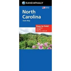 Rand McNally Easy to Fold: North Carolina Laminated Map by Rand McNally