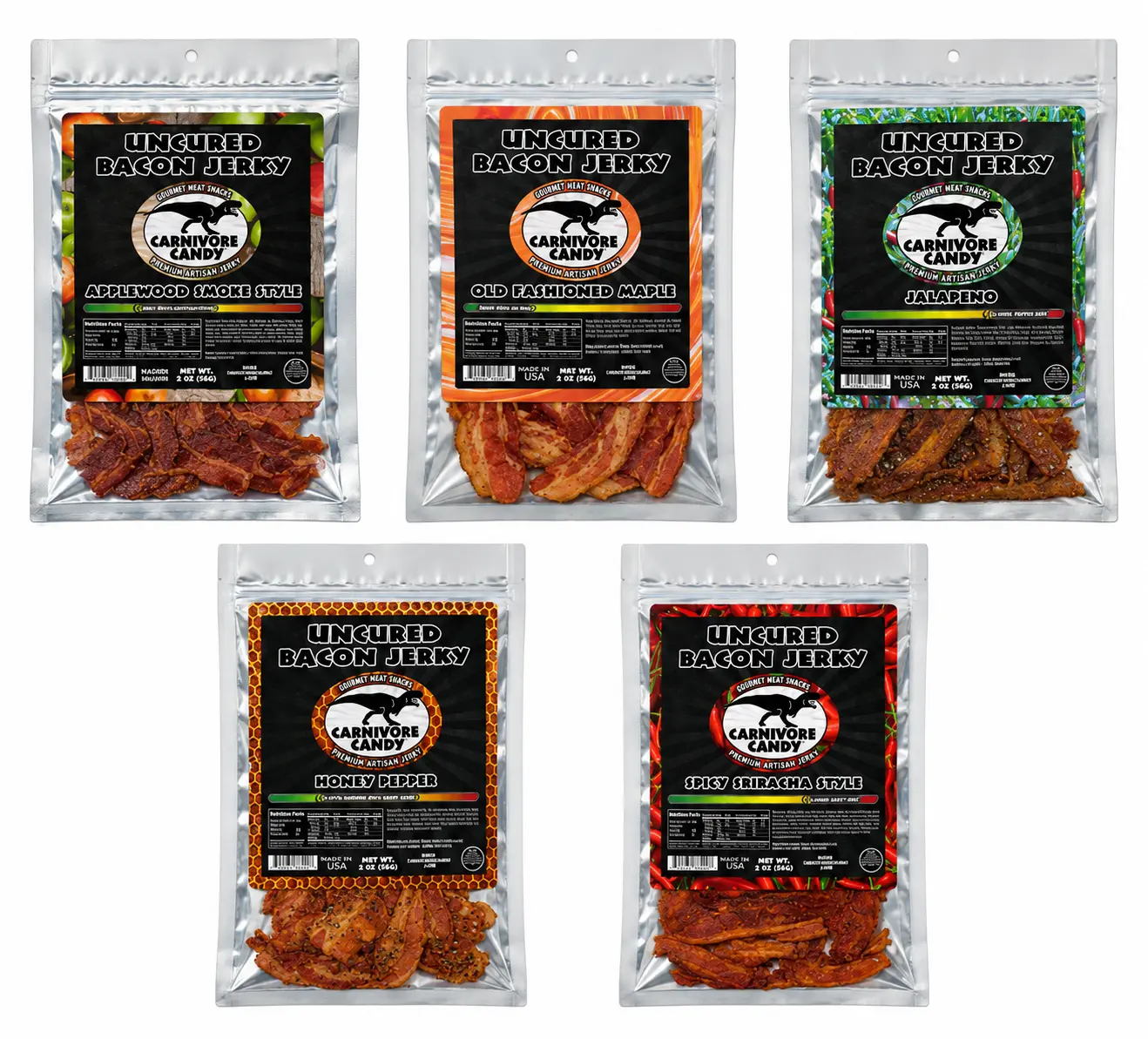 Bacon Beef Jerky Carnivore Candy