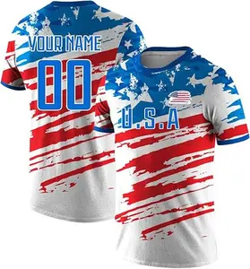 Custom Soccer Jerseys 2026 – Personalized Football Shirts with Name & Number for Men, Soccer Fan Tee