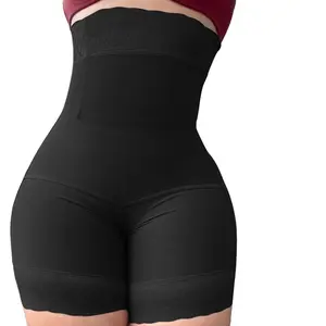 Curvy-faja Butt Lifter Control Panty Underwear High Waisted Shorts Comfortable Shapewear Womenswear Breathable Smooth Zipper