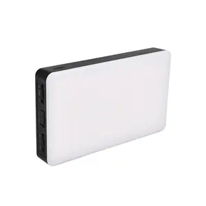 6W 168LED Video Light Portable 2500-6500K Dimmable Photography LED Panel 6000mAh Rechargeable Vlog Fill Light
