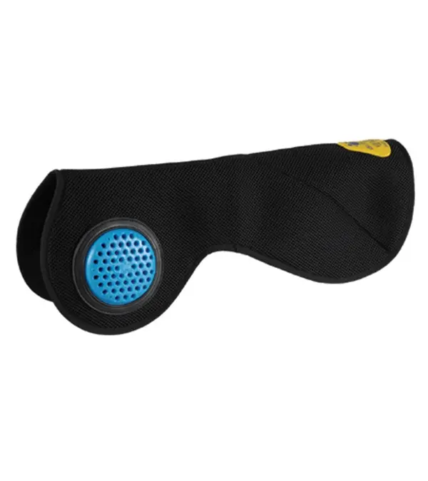 Front Riser Saddle Pad in Gelee Fish Style - Non-Toxic Gel Cushion for Impact Absorption, Discreet and Reusable Non-Slip Pad for Jumping