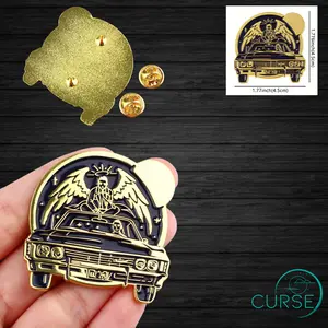 SuperNatural Brooch Pin - Fashion Accessory