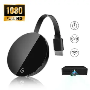 Wireless HDMI Dongle for TV with 1080P Output, Plug & Play, 100ft Range, Seamless & Lag-Free Streaming from iOS/Android/PC to Monitor/Projector