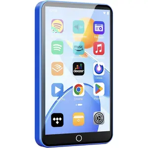 80GB MP3 Player with Bluetooth WiFi, 4" MP3 Players with Spotify, 2000mAh MP4 Player with Touch Screen, Android Music Player with Spotify Kids, Audible, Play Store, Portable Player