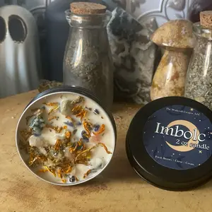 Imbolc Intention Candles 2 oz witch/pagan supplies