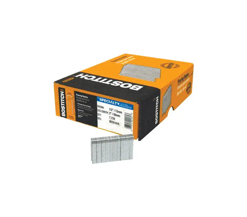 Galvanized Steel Wire Staples - 15.5 Gauge, 2" Length, 2608016 Model, for Stapling Applications (Office Equipment Parts)