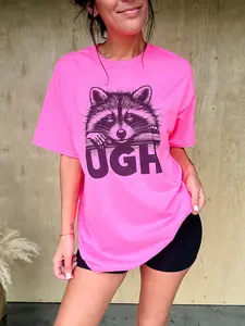 Ugh Raccoon Graphic Tee