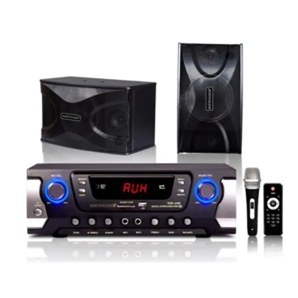 Martin Ranger MR 600 500W Stereo System Integrated Amplifier & Speaker Package