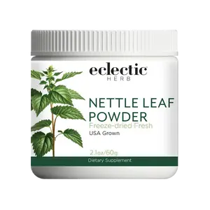 Eclectic Herb - Nettle Leaf Powder Supplement | Supports Sinuses + Immune Response | Natural Herbal Supplement | Whole Herb, Raw, Non-GMO (2.1 oz | 60 g)