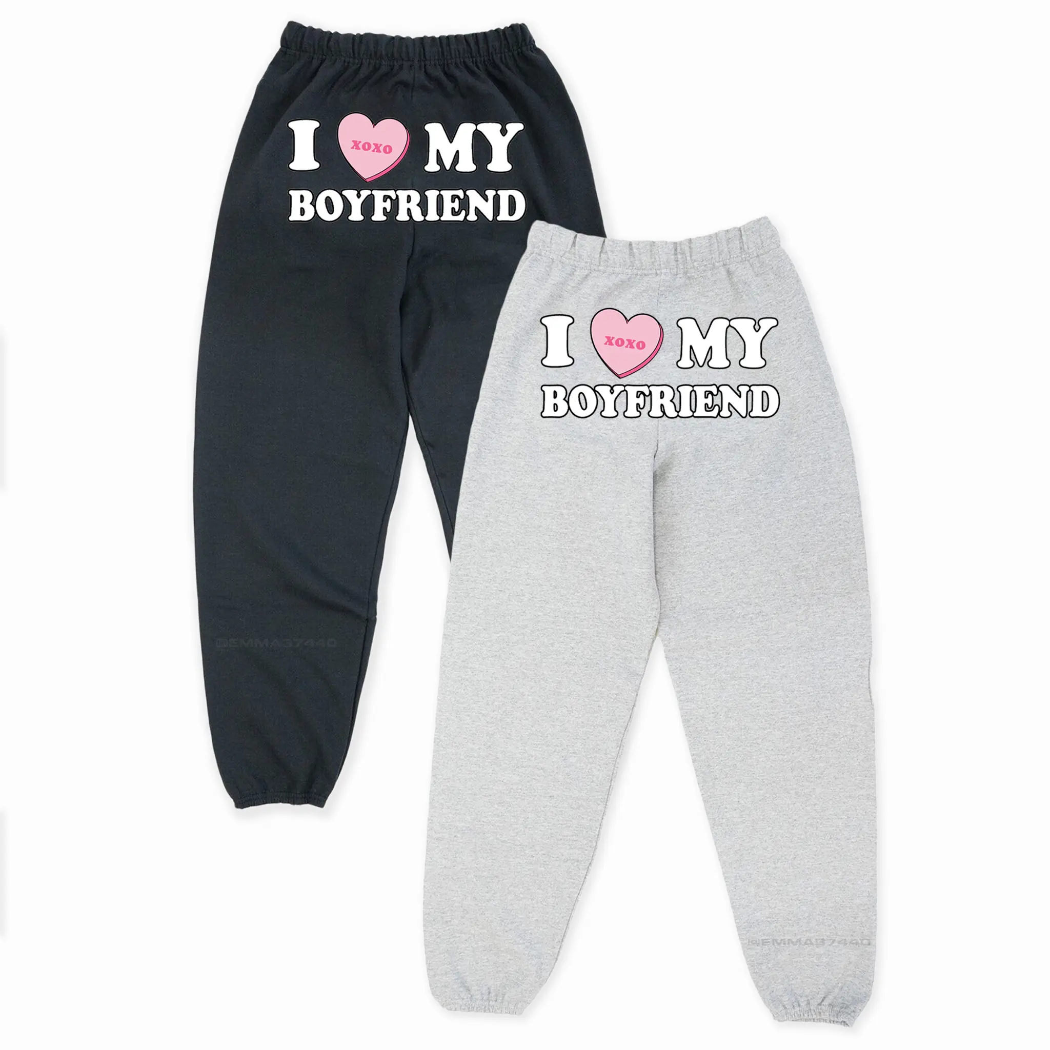 I Love My Boyfriend Valentines Day XOXO Sweatpants I Love My Boyfriend Valentines Day XOXO Sweatpants