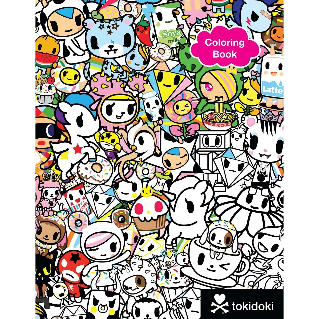 tokidoki Coloring Book by tokidoki [Paperback Book]