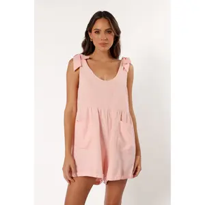 Lindy Romper - Pink