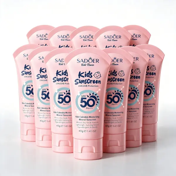 Value 10PCS Toddler Sun Protection Lotion Zinc Oxide Hypoallergenic Baby Sunscreen For Beach Camping Daily Kids Activity