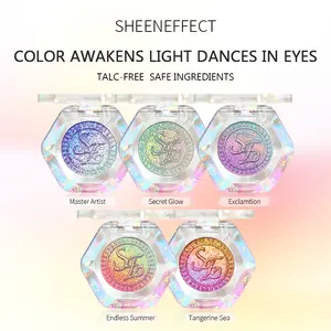 SHEENEFFECT Multichrome Eyeshadow Color-Shifting Gradient Trichrome Sheen Magical Radiant Makeup Cosmetic