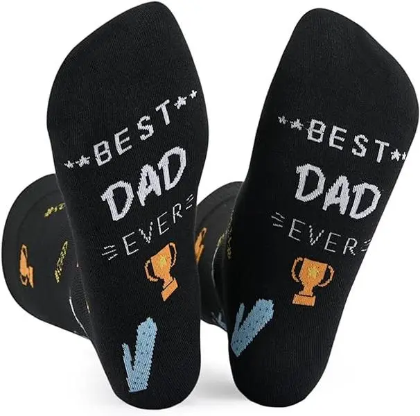 Dad Son Uncle Brother Husband Gifts, Funny Socks for Him, Cool Christmas Gifts