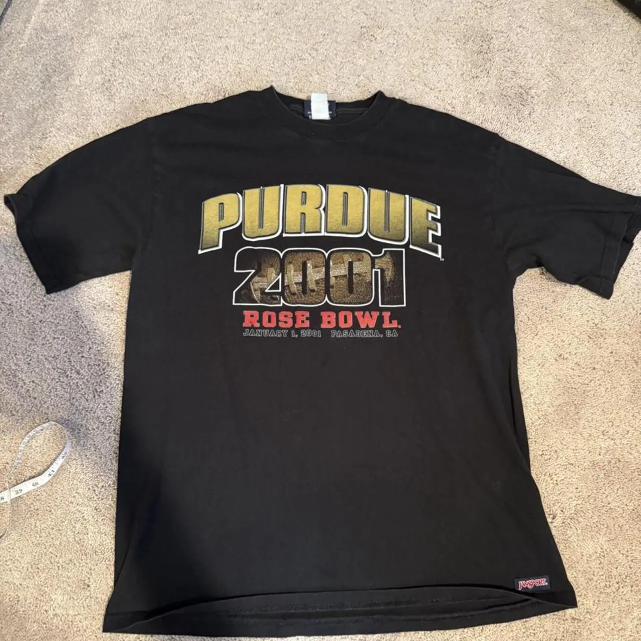 Vintage Purdue 2001 Rose Bowl T-Shirt, Football Game Pasadena CA Shirt, Graphic Tee, Unisex Shirt, Cotton, Gift for friends and family, Gift for men, Gift for women, Holiday gift