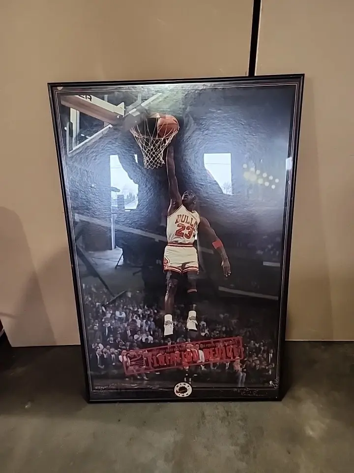 [SALE UP TO 45%] 1993 Michael Jordan _Flotation Device_ Bulls Nike Poster