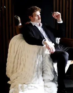 Biggest Hugs Cream Blanket