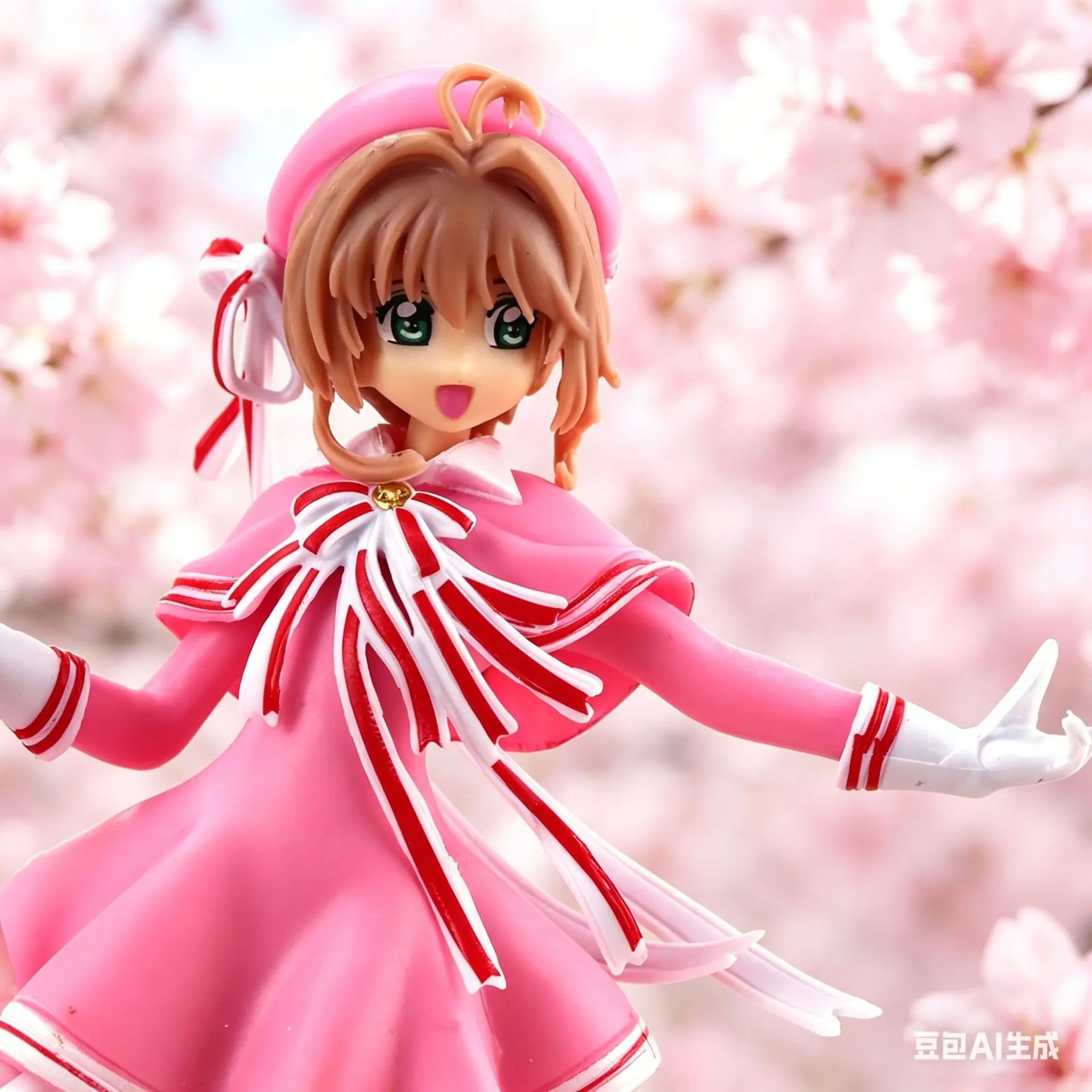 Cardcaptor Sakura figurine/model/decorative toy/decorative item (from the anime/manga series Cardcaptor Sakura).