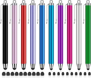 Mothers Day Gift Stylus Pens for Touch Screens, Stylushome 10 Pack 0.24"+0.36" High Sensitivity Stylus with 20 Pcs Replacement Capacitive Tips for iPhone iPad Android PC Tablets All Universal Touchscreens