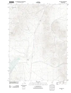 Melandco Nevada USGS Topographic Quadrangle Map, 2012, 1:24000