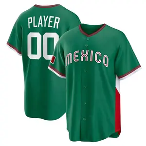 Custom Mexico Baseball Jersey, Customized personalized gifts #Baseball #Mexicobaseballjersey