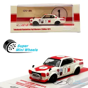 INNO64 1:64 Nissan 2000 GTR KPGC10 #1 Takahashi Kunimitsu Fuji Masters 250KM 1971