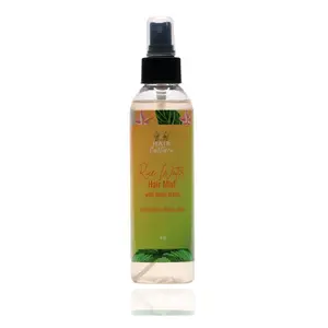 Hair Culture Rice Water Hair Mist with Rose Water - Natural Formula for Strengthen hair, adds a natural Shine & Reduce Frizz - 8oz Upgrade Available
