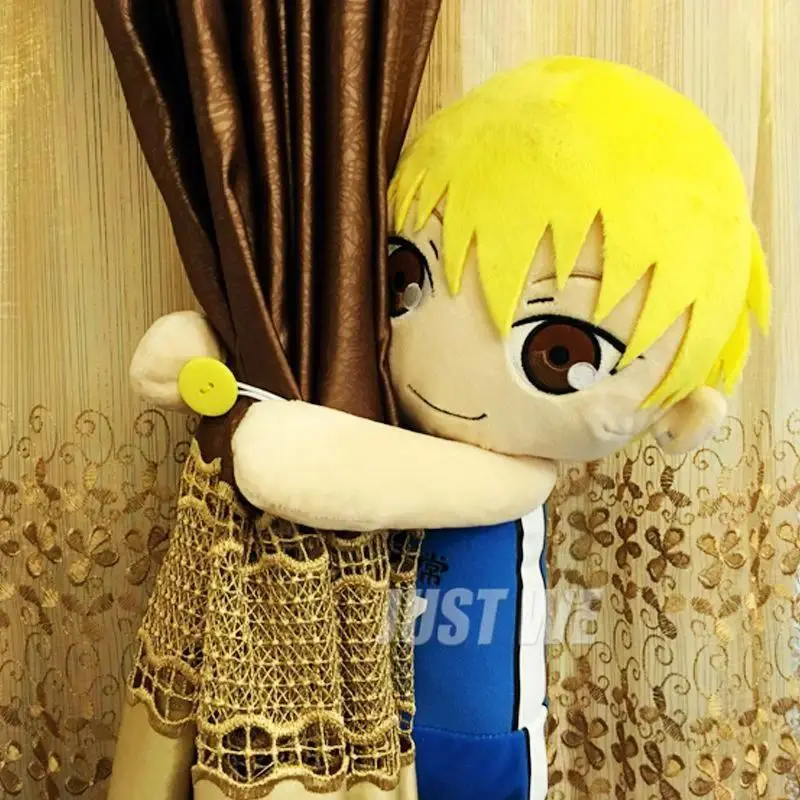 Stuffed 48cm Kuroko's Basketball Kise Ryota Aomine Daiki Sitting Posture Soft Cotton Doll Toys for Kids Adults Birthday Gift