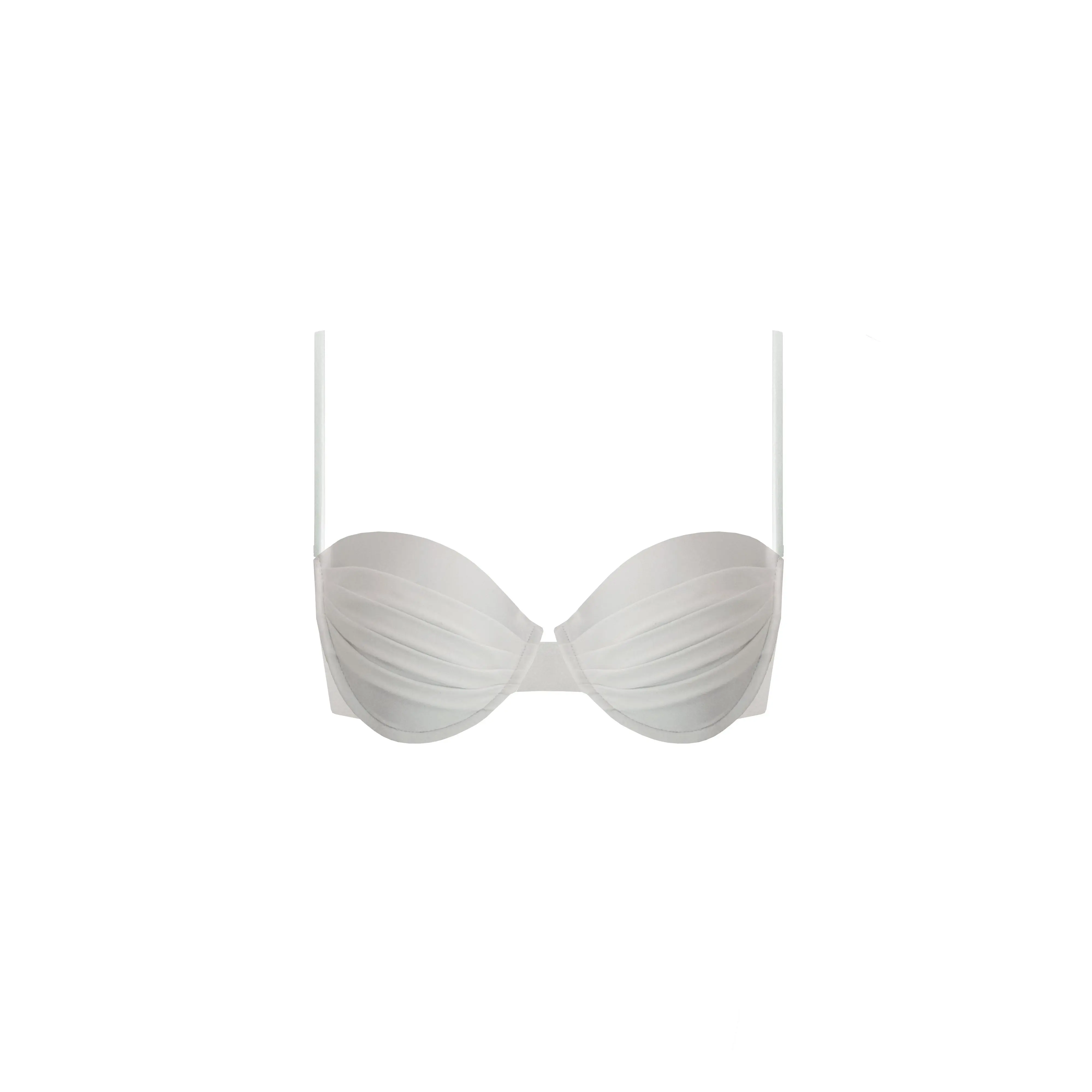 Eva Pleated Balconette Bikini Top