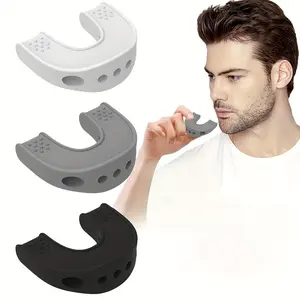 1/3 Pack, Silicone Masseter Training Ball | Upgraded Chin Exerciser and Neck Chin Line Tightener, Facial Muscle Training