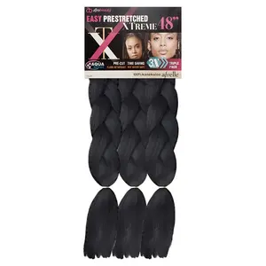 (48") AfroBeauty 3x Easy Pre-Stretched Xtreme Kanekalon Braid Hair