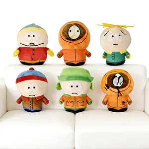 Vintage Animated Group Plush Toy, Soft Stuffed Boy Doll Set, Cute Retro Cartoon Figure Plushies, Perfect Gift for Fans