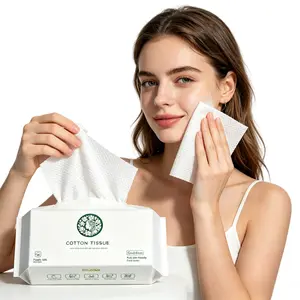 Disposable Face Towels,Face Towelettes for Washing & Drying, Soft Dry Wipes Facial Tissue for Travel, Camping, Home Hand Wipes and Other Outdoor Activities Use, Napkin，Korean Facial Cleansing Cloths
