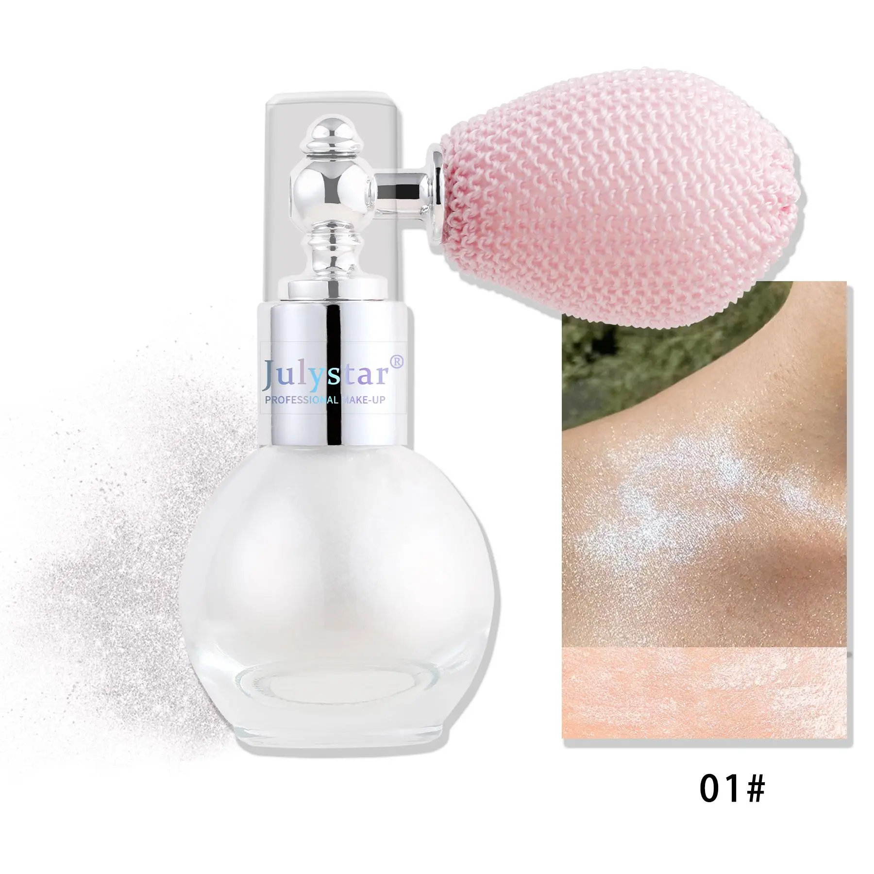 Long Lasting Glitter Body Highlighter Spray, Magic Shimmer, Shimmering Body Glitter, Sparkling Body Highlighter Spray, Beauty Highlighters, Glowy Highlighter, Body Makeup for Women & Girls
