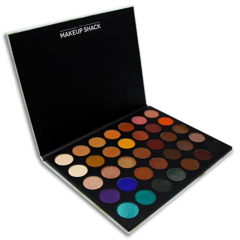 The Makeup Shack Ocean Breeze Eyeshadow Palette - Color Options, Ideal for Makeup Use, Ideal for Everyday Application