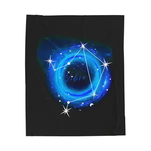 Libra Velveteen Plush Blanket