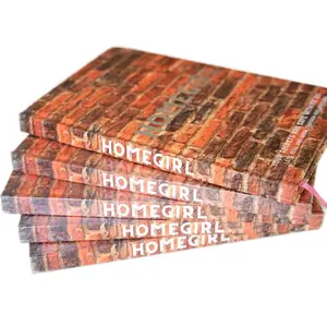 Homegirl Journal- brick cover journal with homegirl written on spine and cover