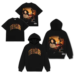 J. Cole, The Fall-Off Tour Official Graphic For Cold World High-quality, Soft Cotton Hoodie T-Shirt, Disc 29, Disc 39 Hip-Hop Shirt, Gift For Jermaine Lamar Cole Fan Graphic Tee, Cole World Music Fan Merch Shirt