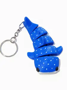 Whale Shark Cute Jointed Toy Bracelet Keychain, Fun Design for Shark Lovers, Perfect Gift for Ocean and Diving Enthusiasts, Ideal for Classmates