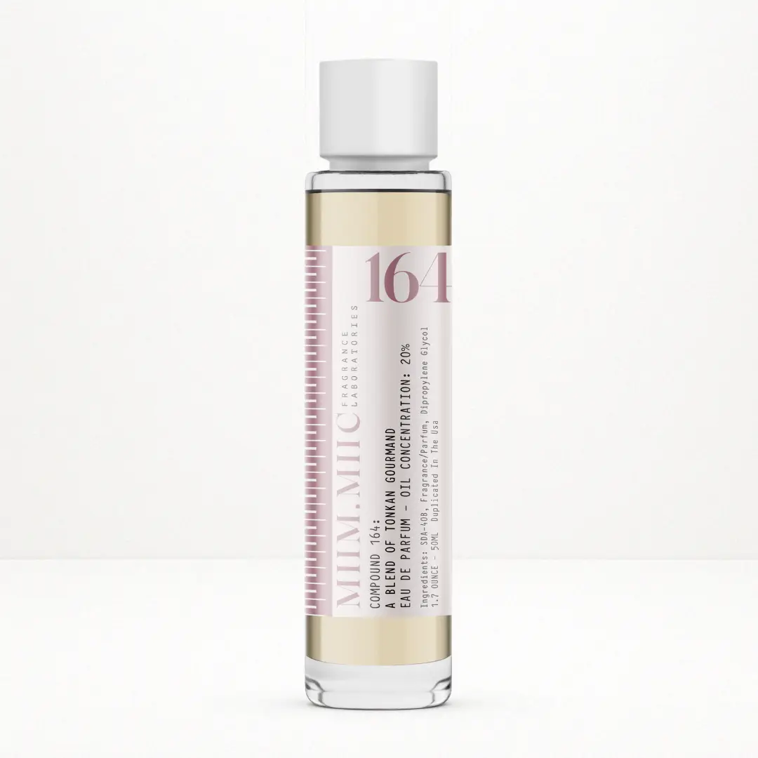 No 164 Tonkan Gourmand Eau De Parfum - Modern Warm Inviting Fragrance with Creamy Vanilla Notes for Everyday Wear Spray
