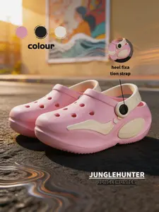 Bathroom Beach Two-In-One Hole Slippers, Quick-Dry Non-Slip, Must-Have for Water Play, Wearable All Seasons