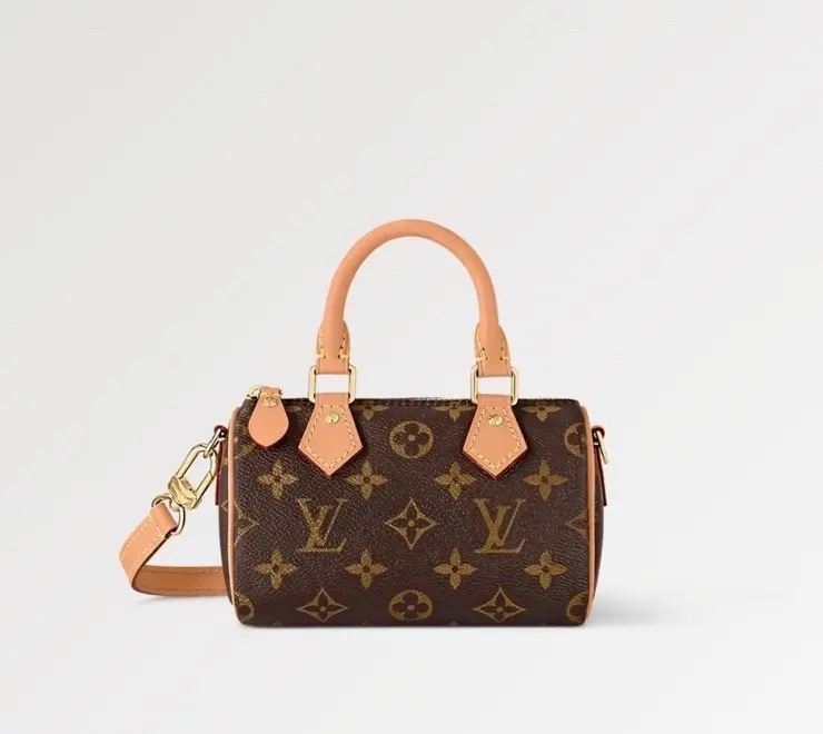 Pre-owned Louis Vuitton Monogram Canvas Nano Speedy Crossbody Bag (Item No. 2604870), Nano Speedy Bag