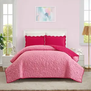 Prism Full/Queen Pink Icon Quilted Comforter Prism Full/Queen Pink Icon Quilted Comforter